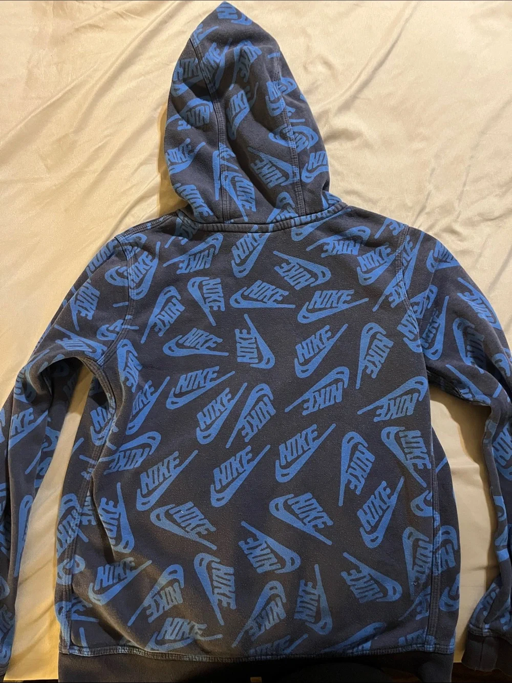 Nike Kids Black, Red & Navy Lot of 3 Hoodies with Red Accents Medium and Large